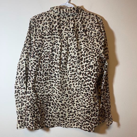 NWT 1901 leopard Print Button Down shirt - Picture 5 of 5